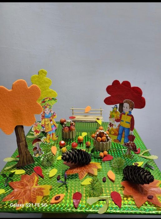 В наличии осенний поделки