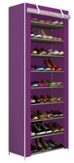9 этажный полка шкаф для хранения обуви , материальный органайзер p4