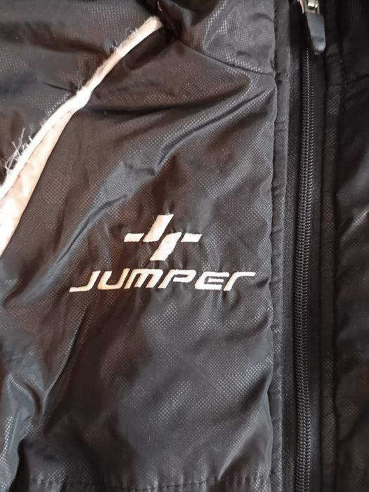 Детско черно яке JUMPER x Lokomotiv Plovdiv