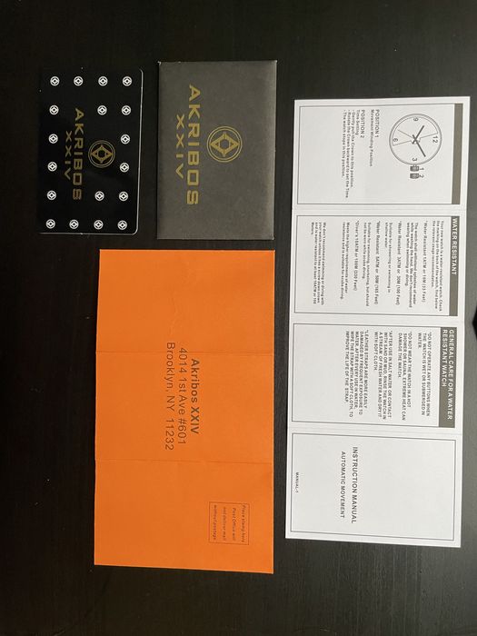 Мъжки автоматичен часовник AKRIBOS XXIV