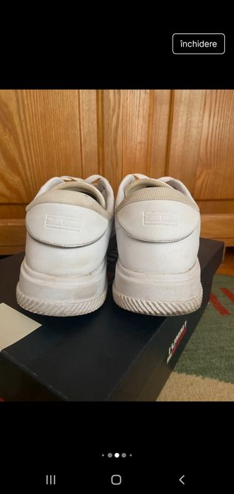 Adidasi Tommy Hilfiger originali piele 39