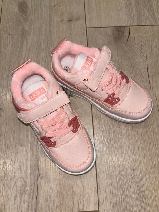 Кроссовки-кеды на флисе