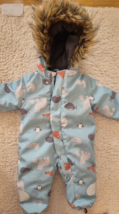 Зимен космонавт за момче 68-74 cm