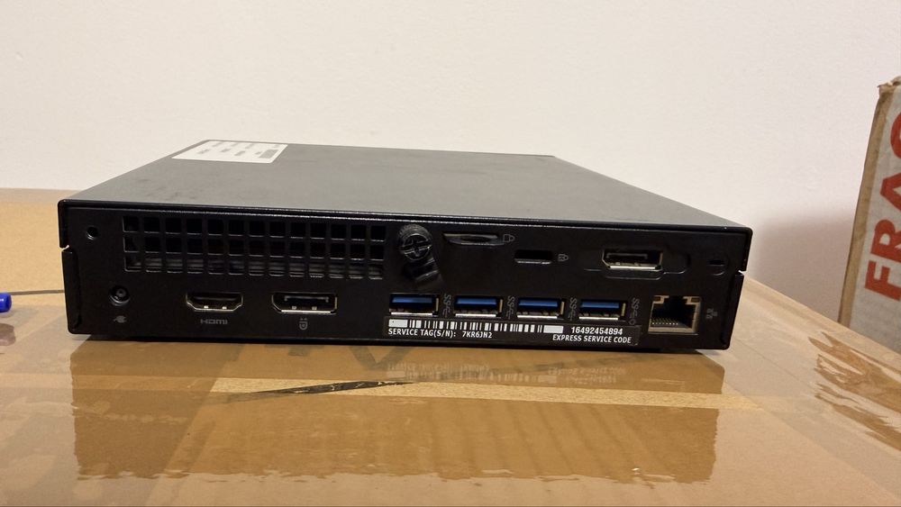 Mini PC Dell Optiplex 7050 i5/ 8 Gb DDR4/SSD 256 + HDD/ 3 iesiri Video