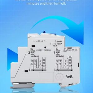 Стълбищен таймер 16A 230V