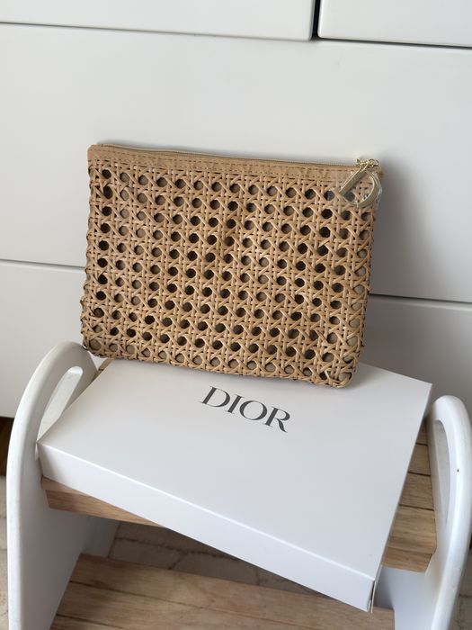 Клъч Dior  тип рафия