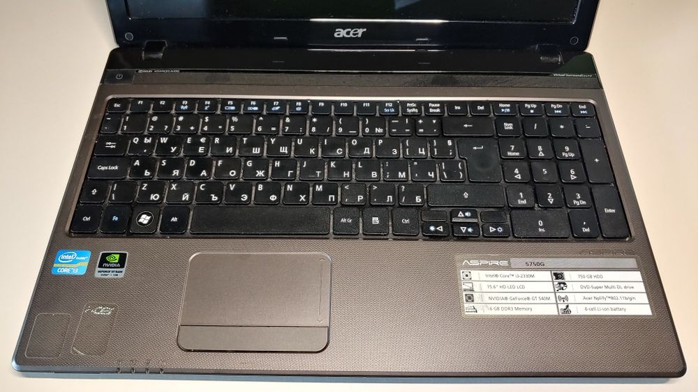 Лаптоп Acer Aspire 5750G