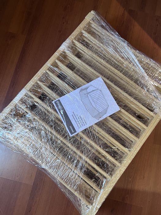 Дървена детска кошара