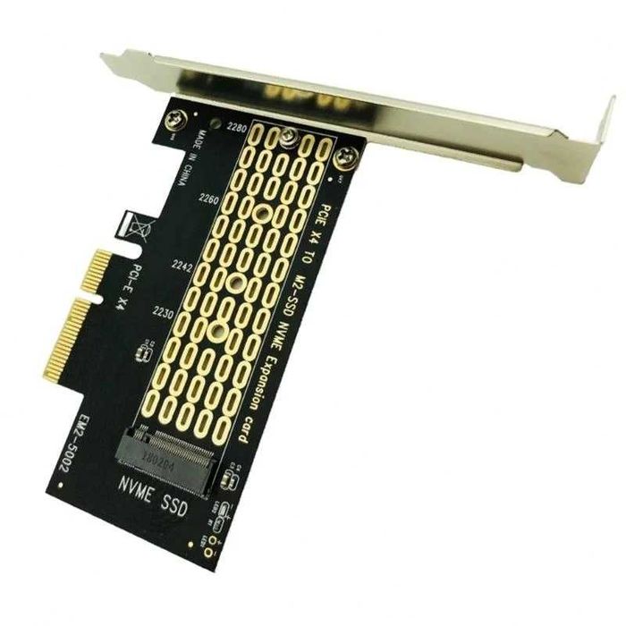 Adaptor SSD M.2 NGFF NVMe (M-Key) la PCI Express 3.0 X4 X8 X16 pt PC