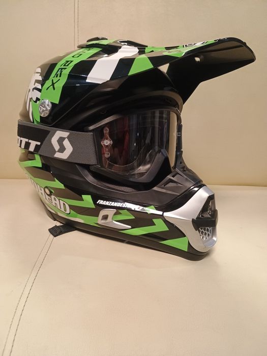 Крос каска MADHEAD L (59 см) + очила SCOTT