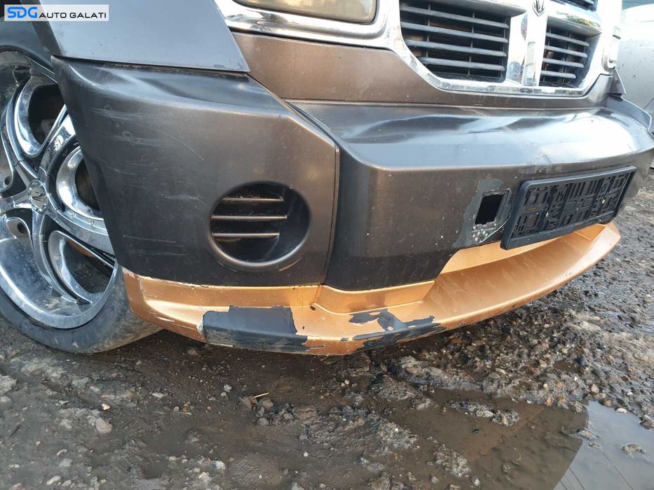 Bara Spoiler Fata cu Defect Dodge Nitro 2007 - 2012 [C8840] (Prezinta zgarieturi,lac sarit pe alocuri si bucati din fusta rupte,crapate)