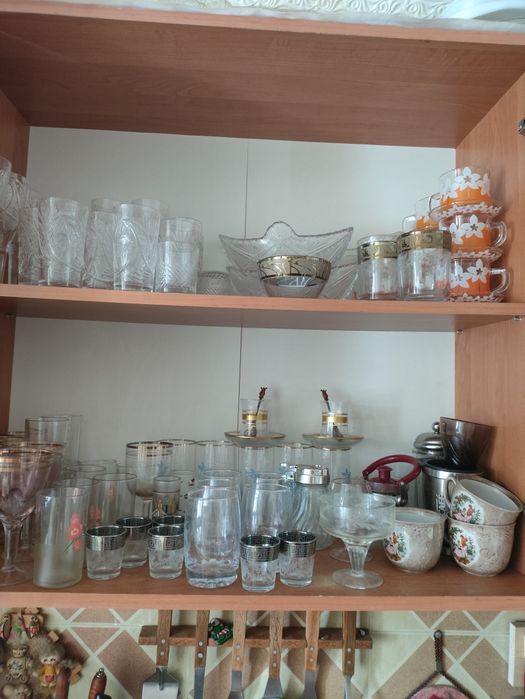 Продается посуда хрусталь