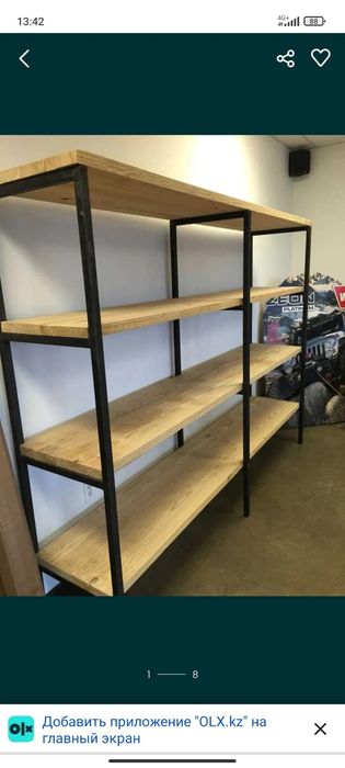 Стеллажи и лофт мебель