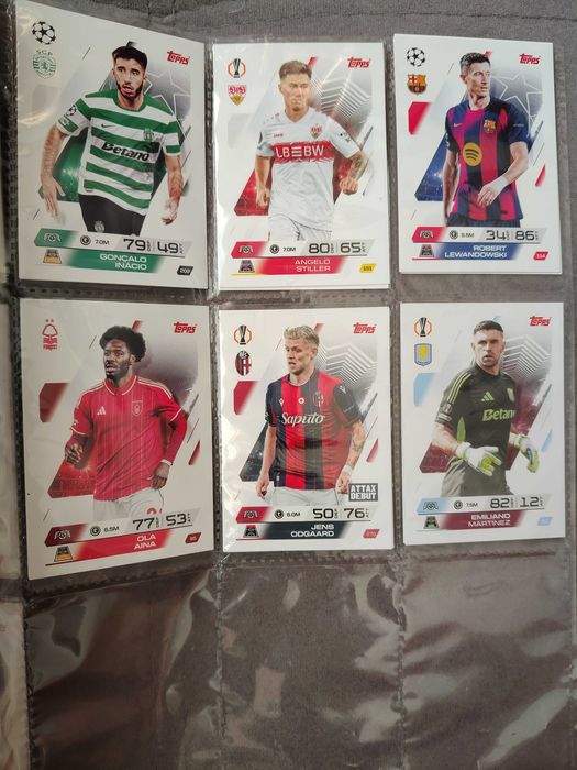 Match attax 2025/2026 карти