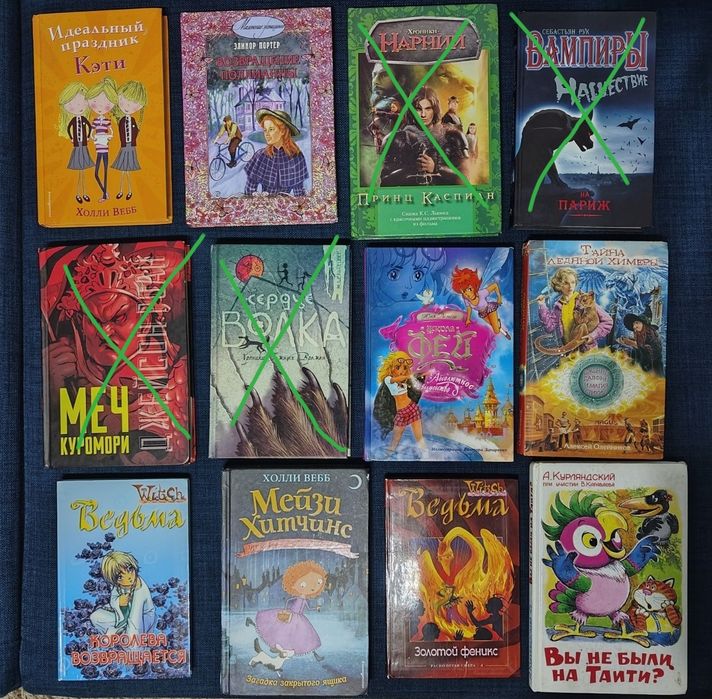 Книги для детей и подростков.
