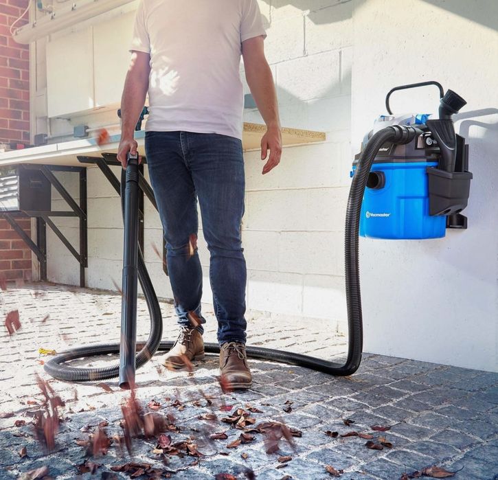 Прахосмукачка за мокро и сухо почистване Vacmaster 1500W, 18L, функция за издухване, за дома, многоцветна