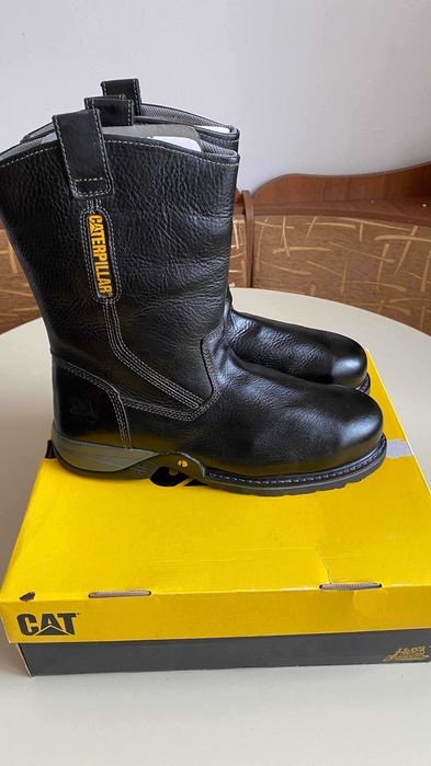 Cizme Caterpillar, piele, steel toe, marimea 44, noi, premium