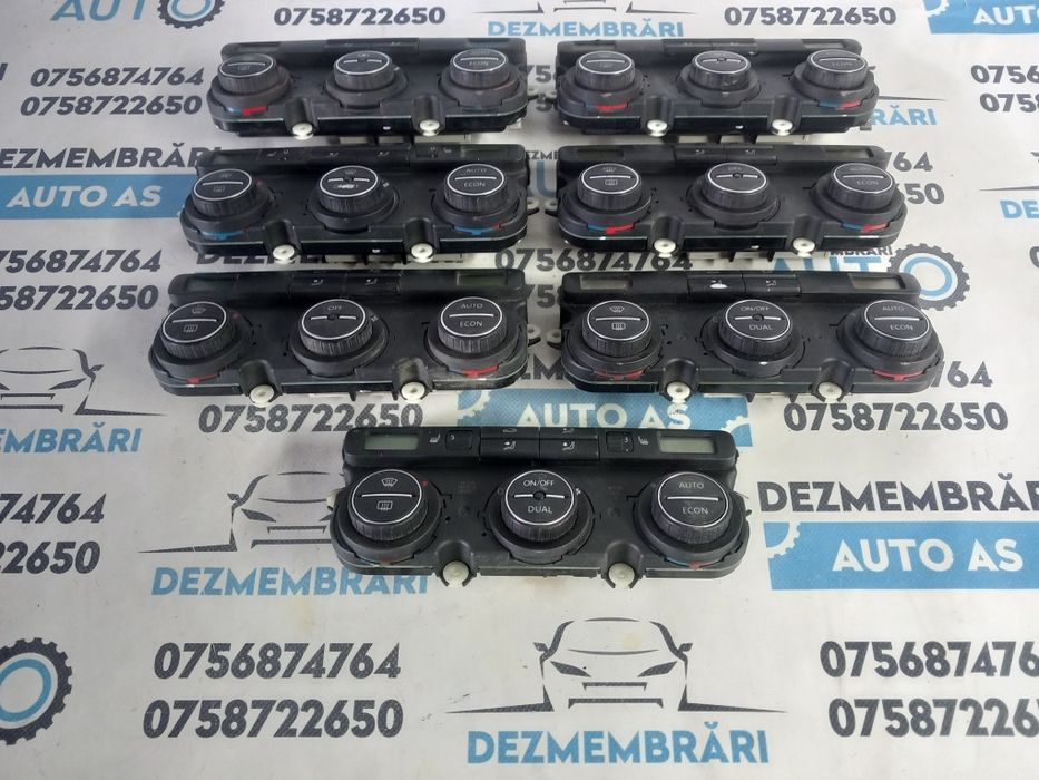 Panou Modul Unitate Comanda AC Climatronic vw Golf 5 Passat b6
