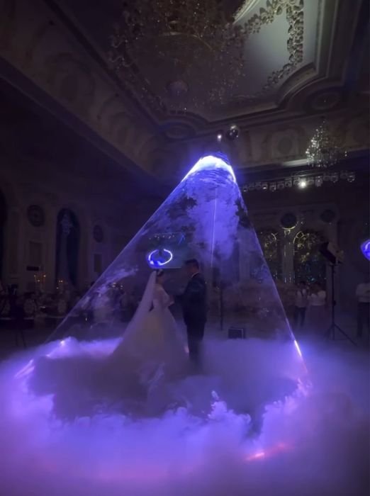 Тяжелый дым Конфетти Эффект золушки