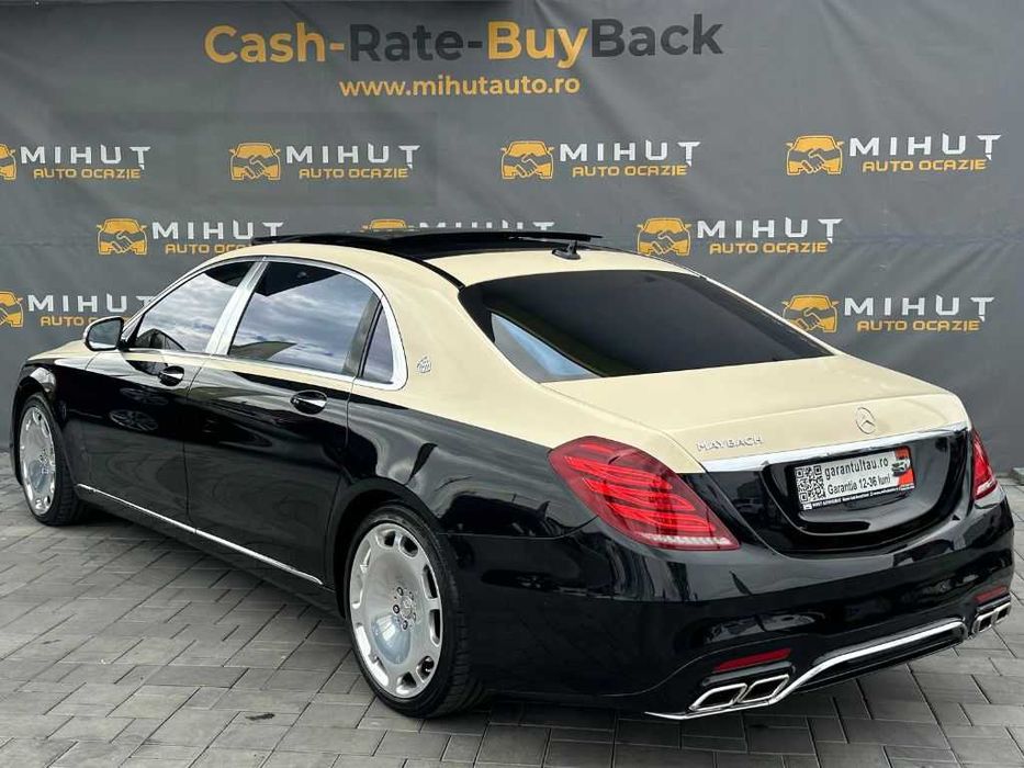 Mercedes Benz S500 4Matic MAYBACH 4.7 Benzina (457 CP) 2018 Euro6 | Rate fixe | Garantie