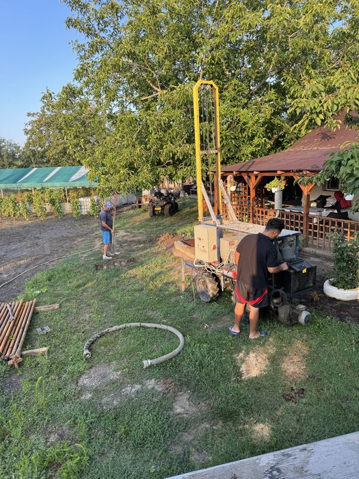 FORAJE PUȚURI APĂ  mecanizate- denisipari -prelungiri