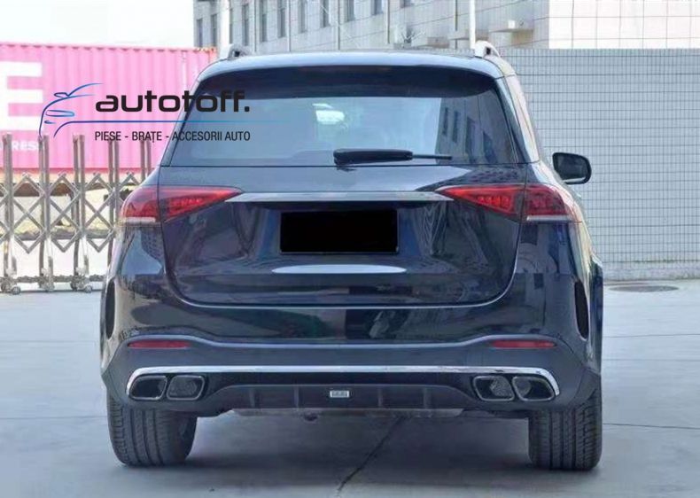 Difuzor bara spate GLE W167 (2019+) Chrome Look 63 AMG