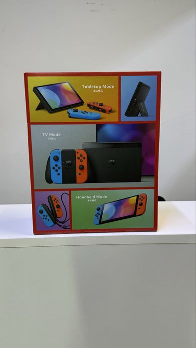 Nintendo Switch OLED Neon Blue/Red | Нинтендо Свич новый