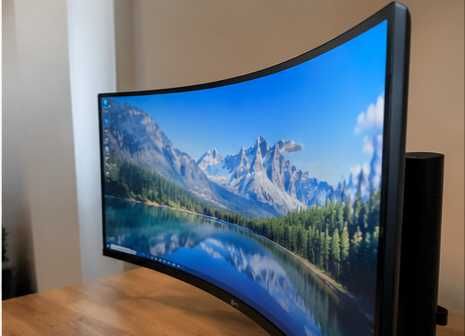 Монитор LG 34" Curved UltraWide QHD 3440x1440 IPS 160Hz USB-C HUB 34WP75C-B