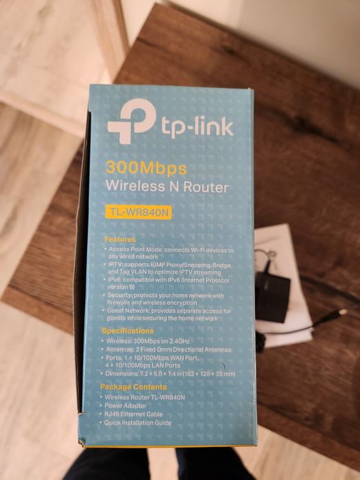Безжичен рутер TP-Link TL-WR840N
