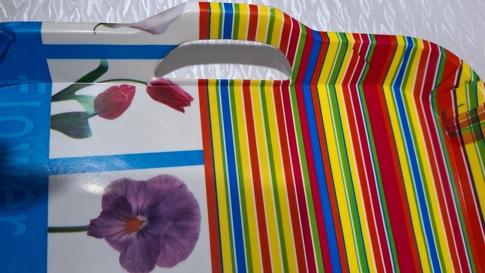 Поднос большой прочный