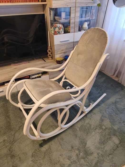 Balansoar lemn tapitat