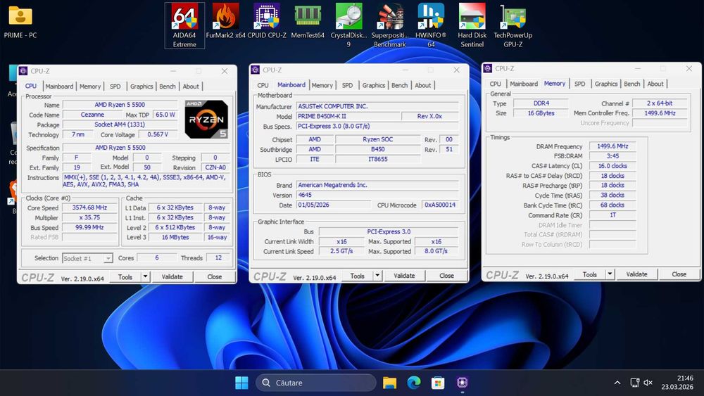 PC GAMING  ~ RTX 2060 6GB | Ryzen 5 5500 | 16GB RAM | 1TB SSD + 1TB HDD
