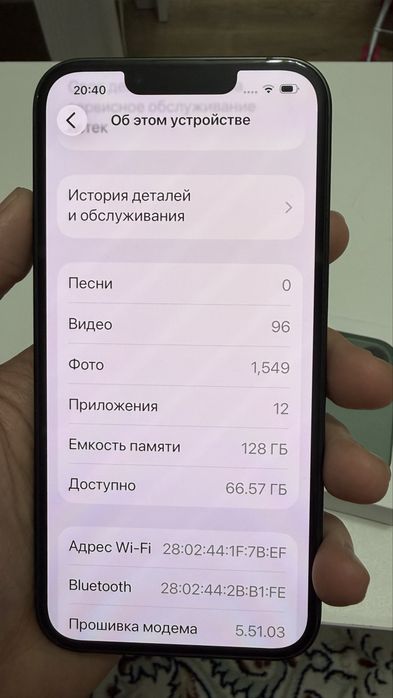 Iphone 13. 128 gb зеленый
