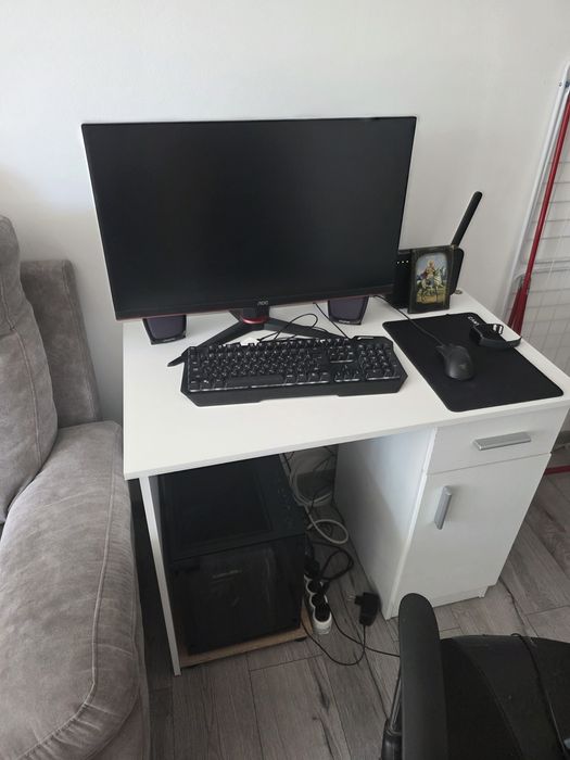 Пълен Геймърски Сетъп: RTX 4060 Ti / Ryzen 7 5700X / 1440p Монитор / Гаранция