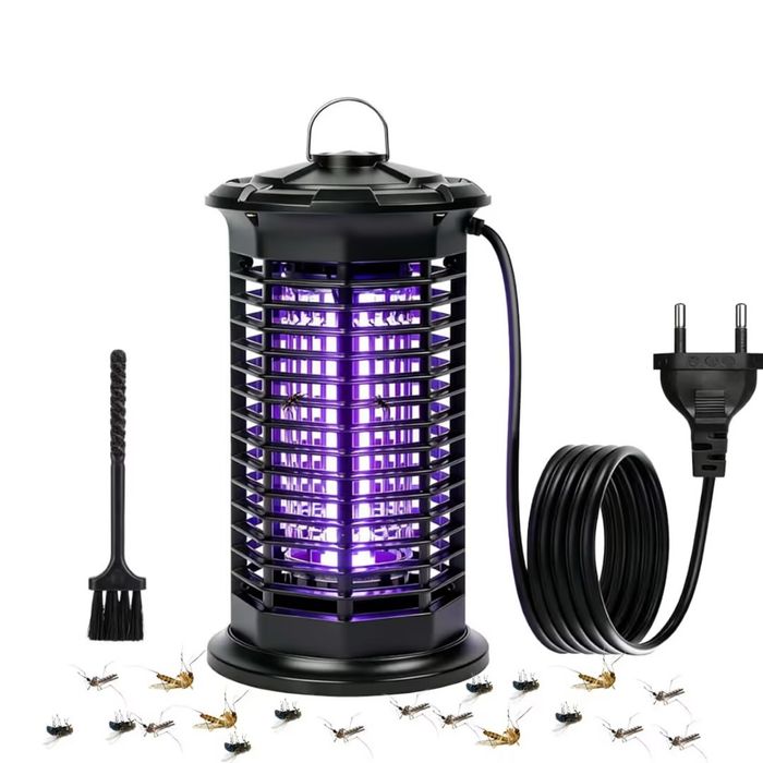 Лот от 5 артикула: Лампи за комари и насекоми + Светещи RGB топки за басейн + Акрилни кутии