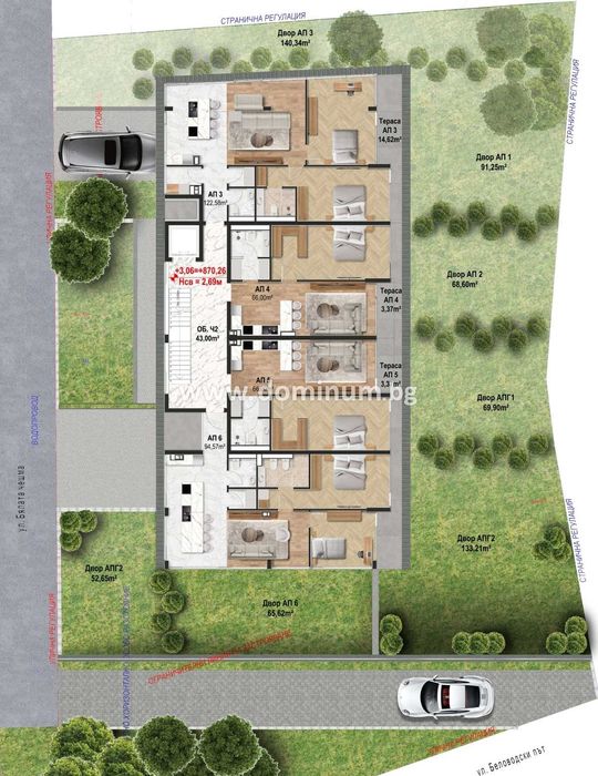 Продава се Двустаен апартамент в София, Бояна - 76 кв.м за 2507 €/кв.м - Снимка #1