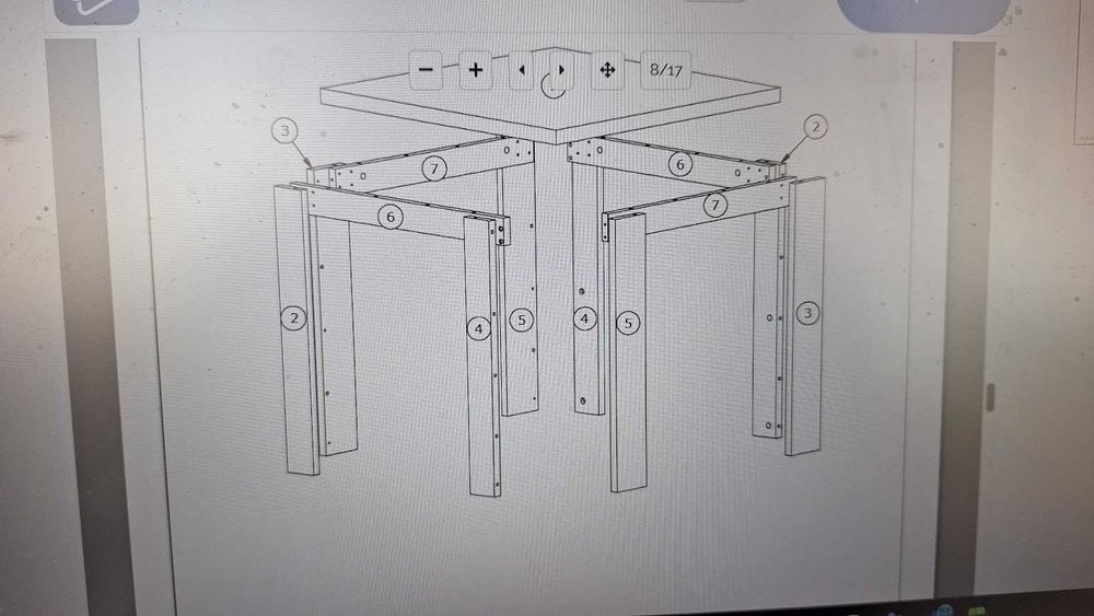 Трапезна маса MARKSKEL от JYSK