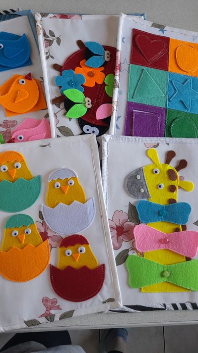 Продам пособия из фетра