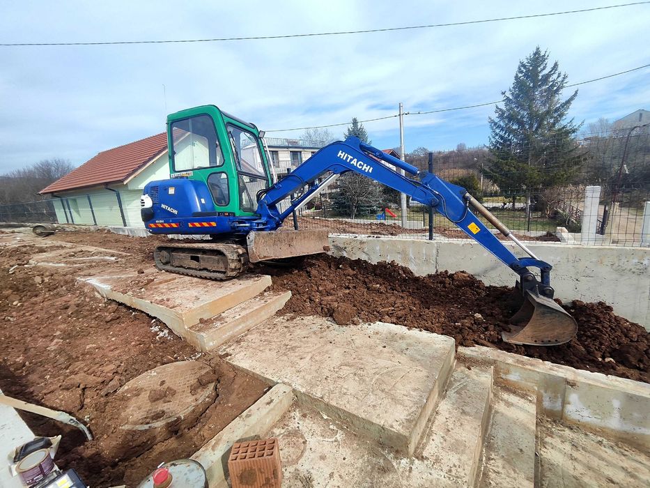 Услуги с Мини багер 2.6тона за София и региона