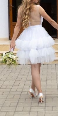 Rochie de mireasa scurta/ Rochie cununie