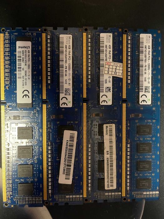 Memorie RAM 2/4/8GB DDR3 Nanya/SK Hynix/Kingston/Samung 1333, 1600 MHz