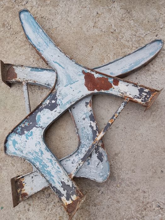 Picioare vechi de banca, / canapea, anii 80