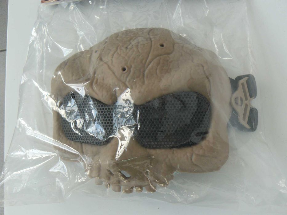 Masca Protectie Airsoft MAS-59 SHIELD DRAGON Noua, Culoare TAN