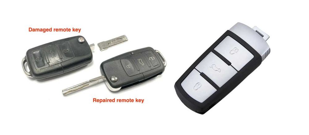 Cheie Passat B5 B6 B7 CC .. se poate programa si adapta pe masina