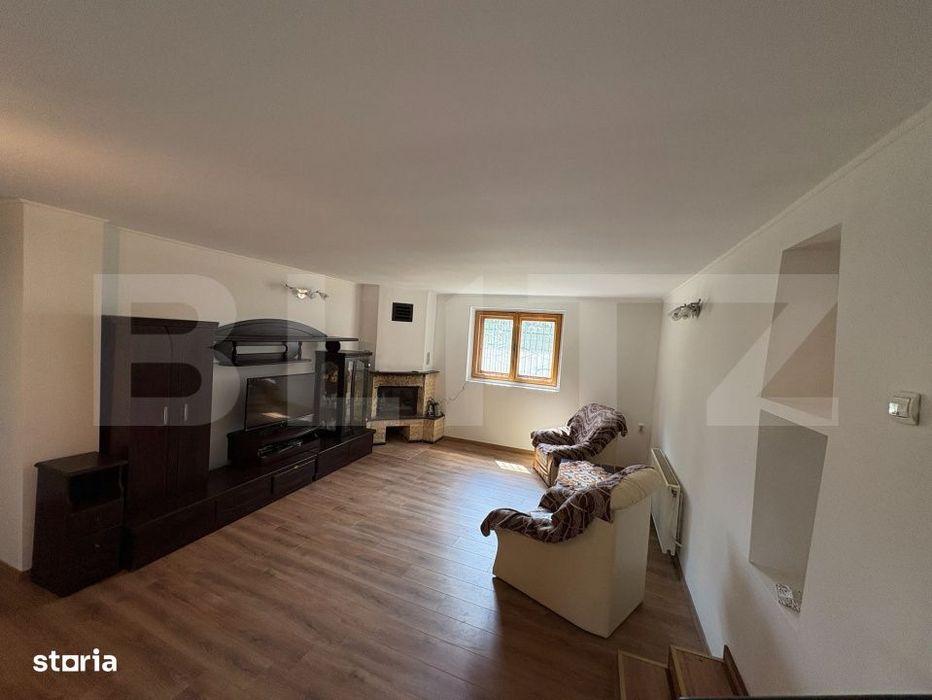 Casa de vanzare P+1+M, 400 mp, teren 630 mp, zona Stefanesti