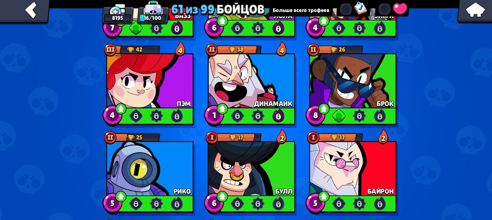 Продам аккаунт бравл старс