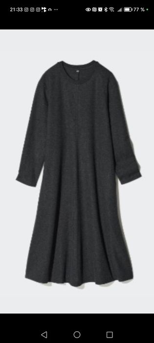 Новое платье от бренда UNIQLO