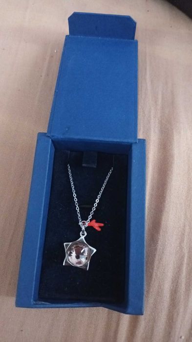 Colier SWAROVSKI stea argint
