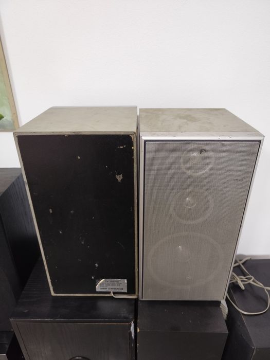Boxe vintage din lemn Sharp cp3500 hs 60w