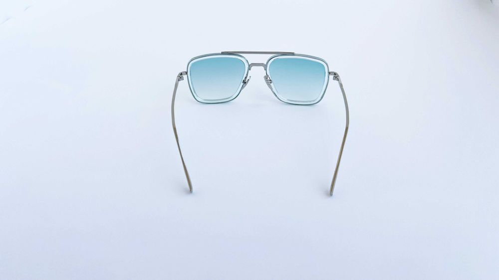 Ochelari de soare Dita Flight - Rama transparenta Lentile verzi